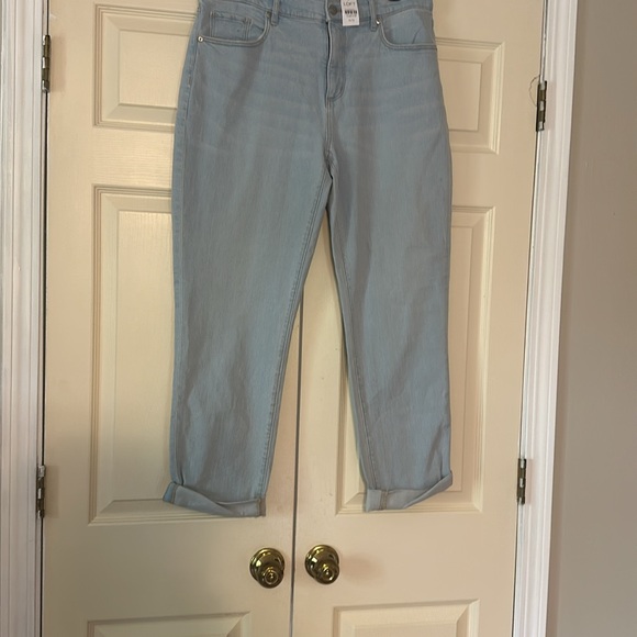 Nwt loft the girlfriend jeans size 31/12 - Picture 3 of 5